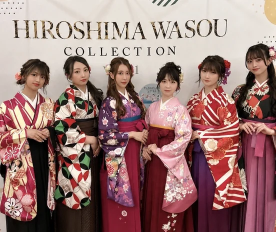 広島和装コレクションに出演しました